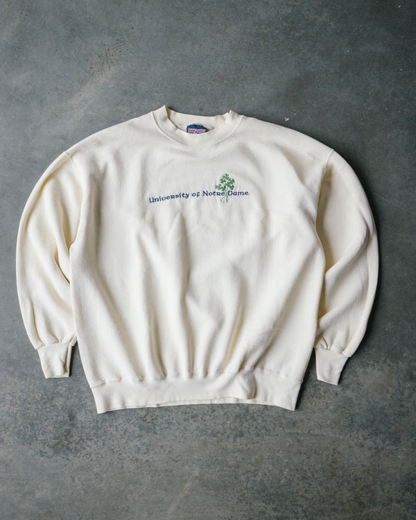 1990s University of Notre Dame Sweatshirt - Size: X-Large